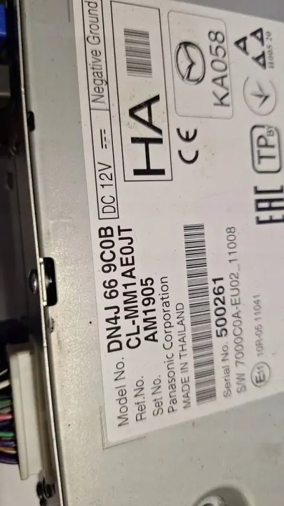 Mazda MX-30 multimediaenhet OEM CLMM1AE0JT image 3