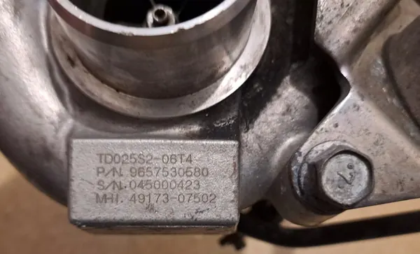 Turbocompresor CITROEN C4 1.6 HDI 9657530580 image 10