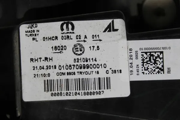 Fiat OE 52109114 Lâmpada LED image 4