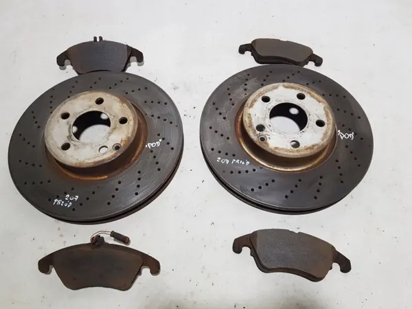 Voor remset OEM TARCZE PRZÓD PRZEDNIE KLOCKI KOMPLET h 320 MM image 2