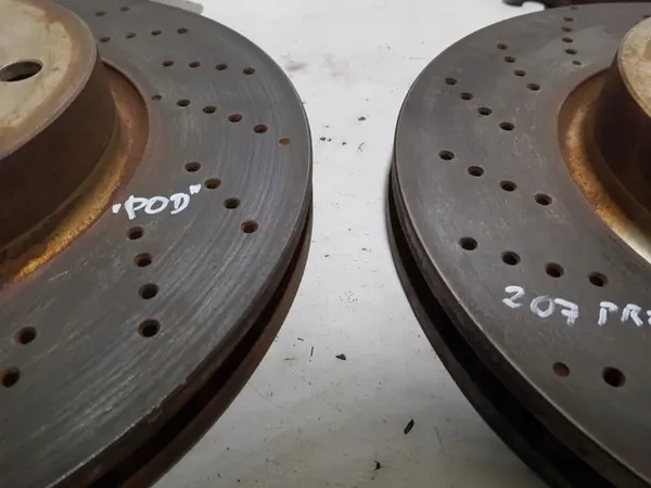 Voor remset OEM TARCZE PRZÓD PRZEDNIE KLOCKI KOMPLET h 320 MM image 4