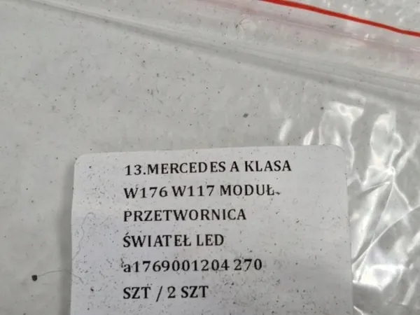 Module Convertisseur LED Mercedes OEM A1769001204 image 7