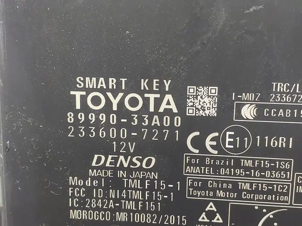 Keyless Module (KESSY) Lexus ES 300h 8999033A00 image 3