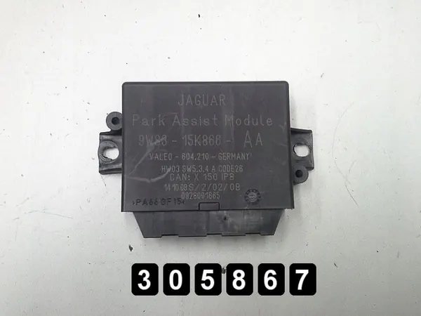 ECU Jaguar XF OEM AM-305867 - Modelo 2009 image 2