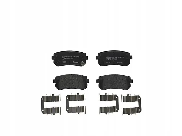 BREMBO Achterste Remblokken Hyundai i30 P 30 051 image 5