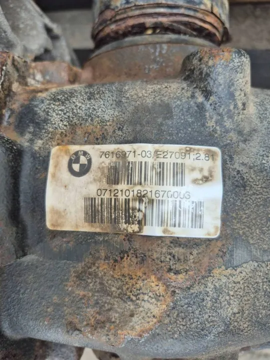 Taka tasauspyörästö BMW 1 E81 E87 04-11 2.81 OEM 7616971 image 4