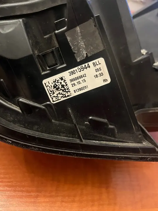 OPEL ASTRA K Luz Trasera Derecha 39015944 image 6