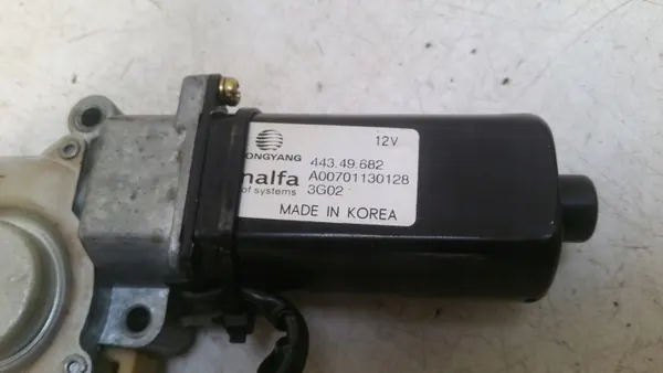 Motor de teto Citroen Pluriel OEM 44349682 - Usado image 3