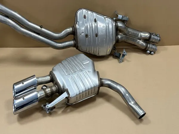 Audi S8 D5 Avgasdämpare OEM 4N0253612P 4N0253611AA image 4