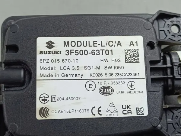 OEM 6PZ01567010 Détecteur d'angle mort Suzuki SX4 image 6