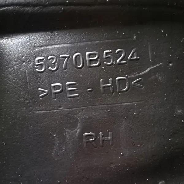 Fiat Fullback Mitsubishi L200 Rear Right Wheel Arch OE 5370B524 image 4