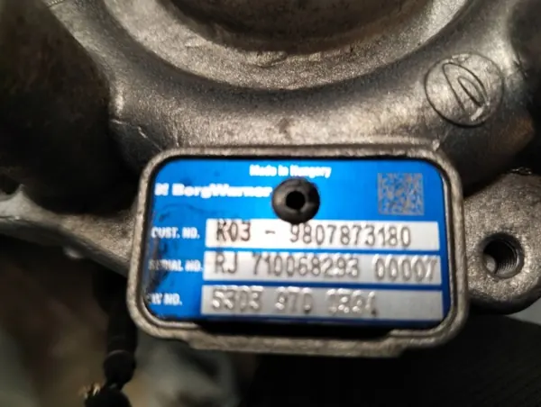 Turbo OEM 9807873180 para Citroen C4 Grand Picasso 2.0 HDI thumbnail 6