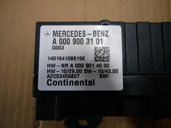 Module de commande pompe à carburant Mercedes OEM 0009003101 image 3
