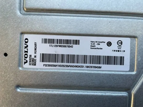 Amplificateur Volvo OEM 32359256 pour XC60 II Hybride image 3