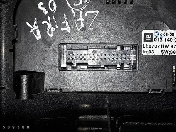 Module climatisation Opel Zafira A OEM 013140984 image 5