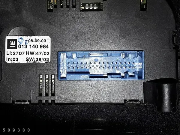Module climatisation Opel Zafira A OEM 013140984 image 6