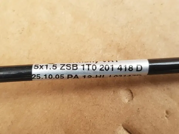 Webasto Kraftstoffschlauch VW Touran I 2003-2015 1.6 TDI 1.9 TDI 2.0 TDI image 2