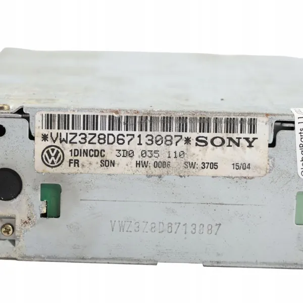 Changer CD VW Phaeton OEM 3D0035110 - Occasion image 8