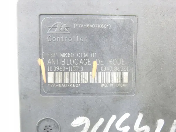 Pompe ABS OEM 10096011573 pour Peugeot 206 image 5