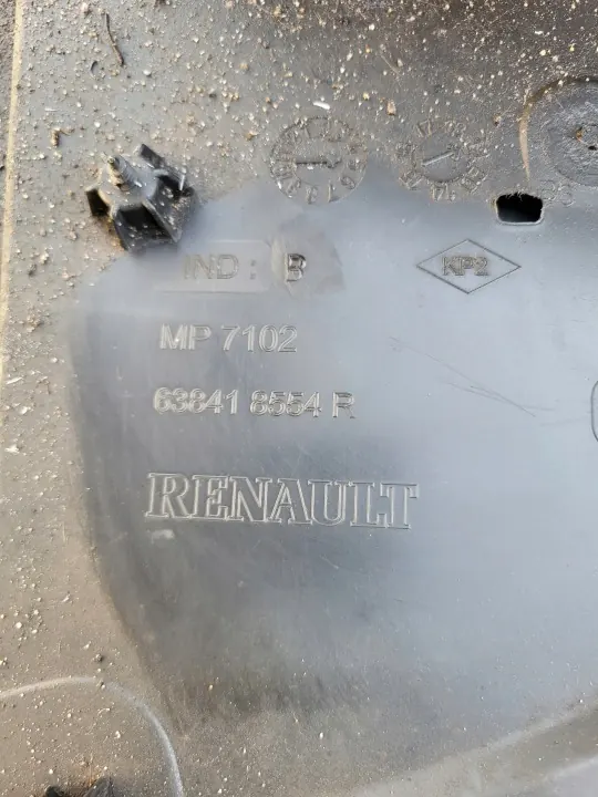 Arco de roda dianteiro esquerdo OEM 638418554R Renault Kadjar image 5