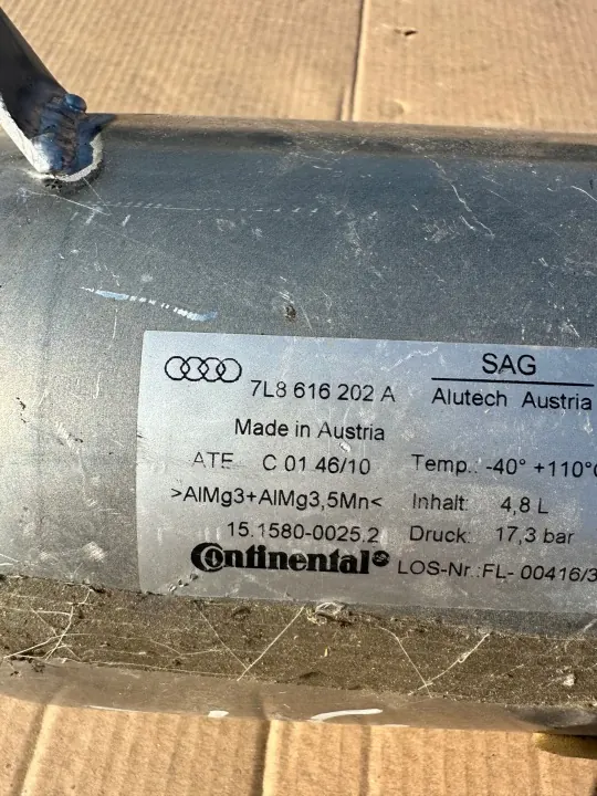 Ilmajousitus-säiliö OEM 7L8616202A Audi Q7 image 3