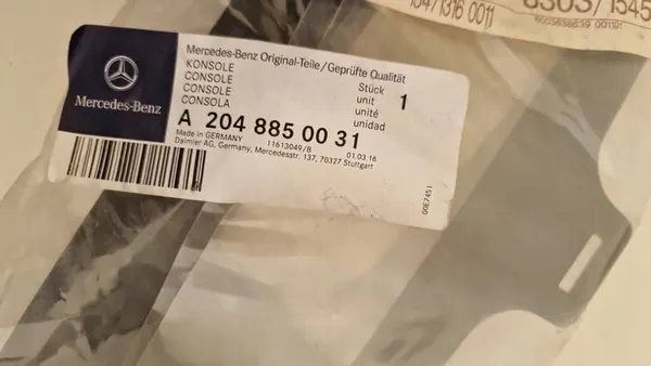 Support LED Mercedes GLK X204 A2048850031 image 3