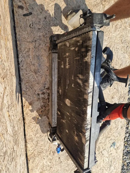 Conjunto de radiador de agua de aire acondicionado para Fiorino Bipper Nemo image 3