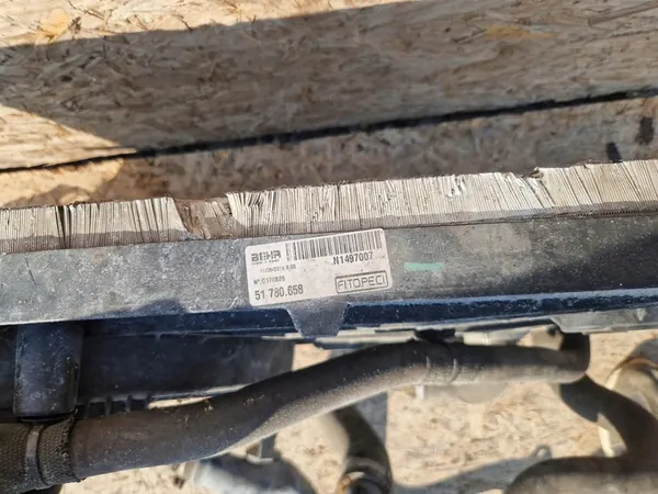 Conjunto de radiador de agua de aire acondicionado para Fiorino Bipper Nemo image 4