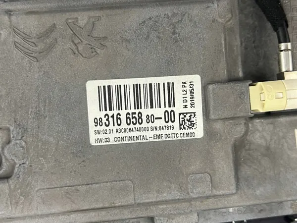 Unité de navigation OEM 9831665880 pour Citroen Jumpy III image 9