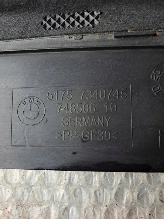 Underbodsskydd Platta BMW 5 G30 G31 6 G32 7 G11 G12 8 G14 G15 G16 image 2