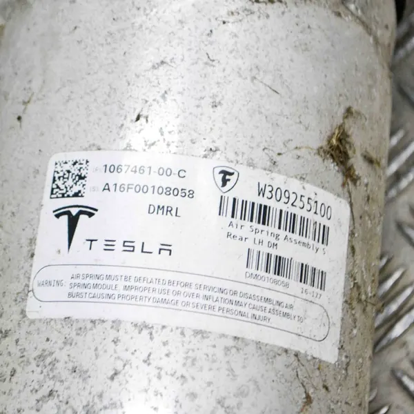 Amortecedor pneumático traseiro esquerdo Tesla Model S OEM image 6