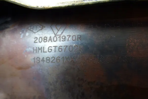 Catalisador RENAULT CLIO IV 1.2 TCE 208A01970R image 6