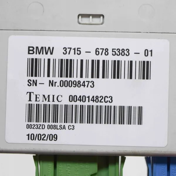 Módulo suspensão pneumática BMW X5 E70 OEM 00401482C3 image 6