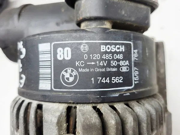 BMW E34 E36 Vaihtovirtageneraattori 80A 1744562 image 7