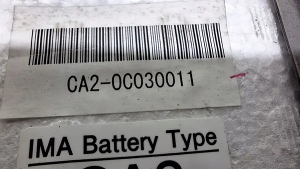 Bateria de tração Honda OEM CA20C030011 - 1Ah Usada image 5