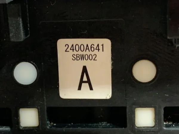 Interruptor Alavanca Mudanças Mitsubishi Outlander IV OEM 2400A641 image 5