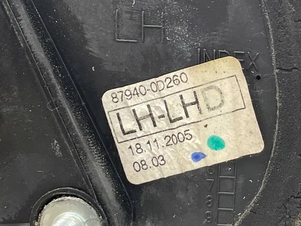 Oikea peili TOYOTA YARIS (_P9_) 2008 image 4