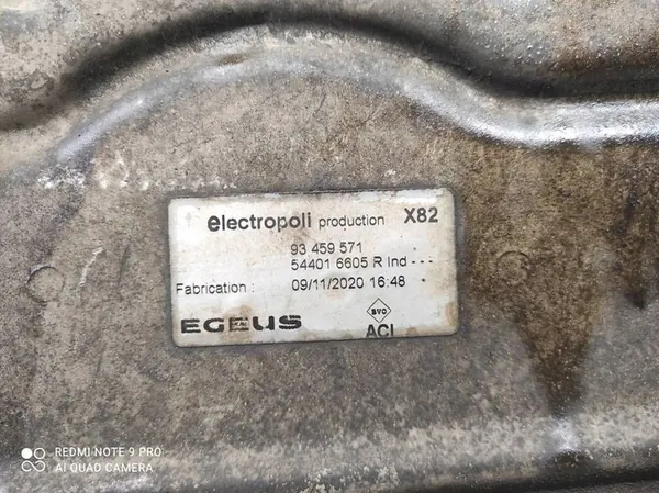 Kołyska sanki Renault Trafic III 1.6 DCi OEM 93459571 image 9