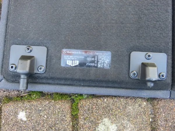 Estante trasera maletero OEM A1676900710 Mercedes GLE image 6