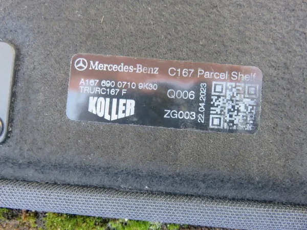 Estante trasera maletero OEM A1676900710 Mercedes GLE image 7