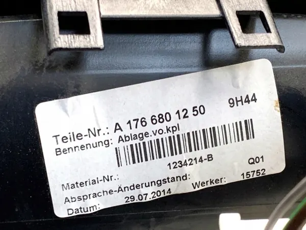 Túnel central OEM A1766807400 para Mercedes CLA 13-19 image 5