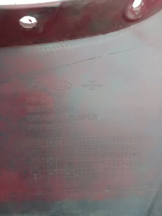 Parachoques trasero Hyundai i10 07-10 H4 image 2