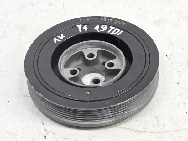 VW T4 1.9 D/TD moottorin hihnapyörä OEM 1K - Käytetty image 4