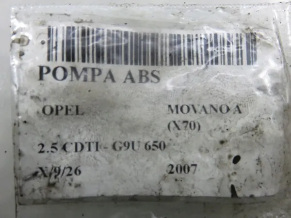 Bomba ABS OEM 54084794B para Opel Movano A image 6