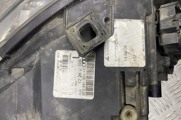 Faros izquierdo AUDI A4 AVANT (8ED, B7) 8E0941029AS image 2