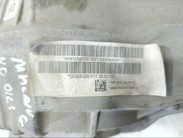 Mécanisme de différentiel arrière Porsche MACAN 2015 image 7