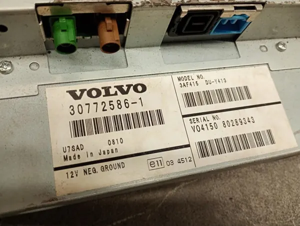 OEM 30772586-1 Radio-display Volvo XC60 2011-2015 image 8