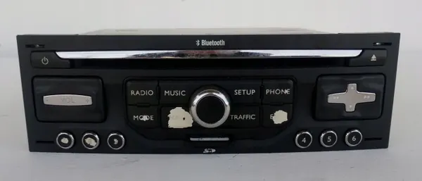 Rádio GPS Citroen OEM 96751717ZD - Usado image 2