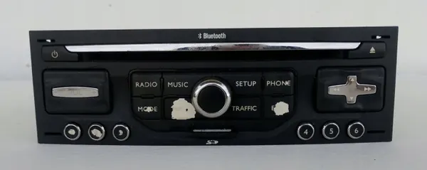 Rádio GPS Citroen OEM 96751717ZD - Usado image 4