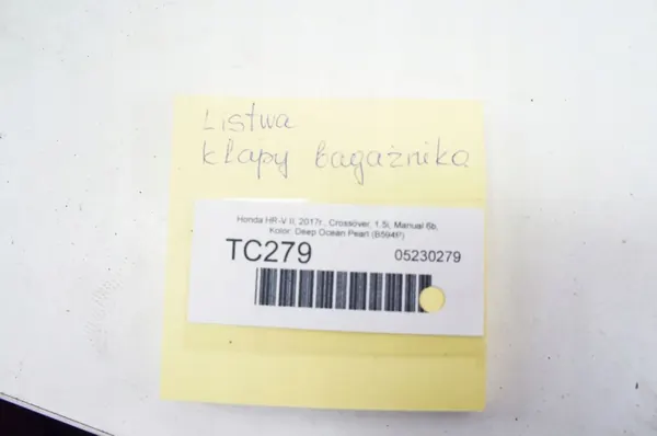 OEM 74890-T7A Klepstrip Honda HR-V II image 8